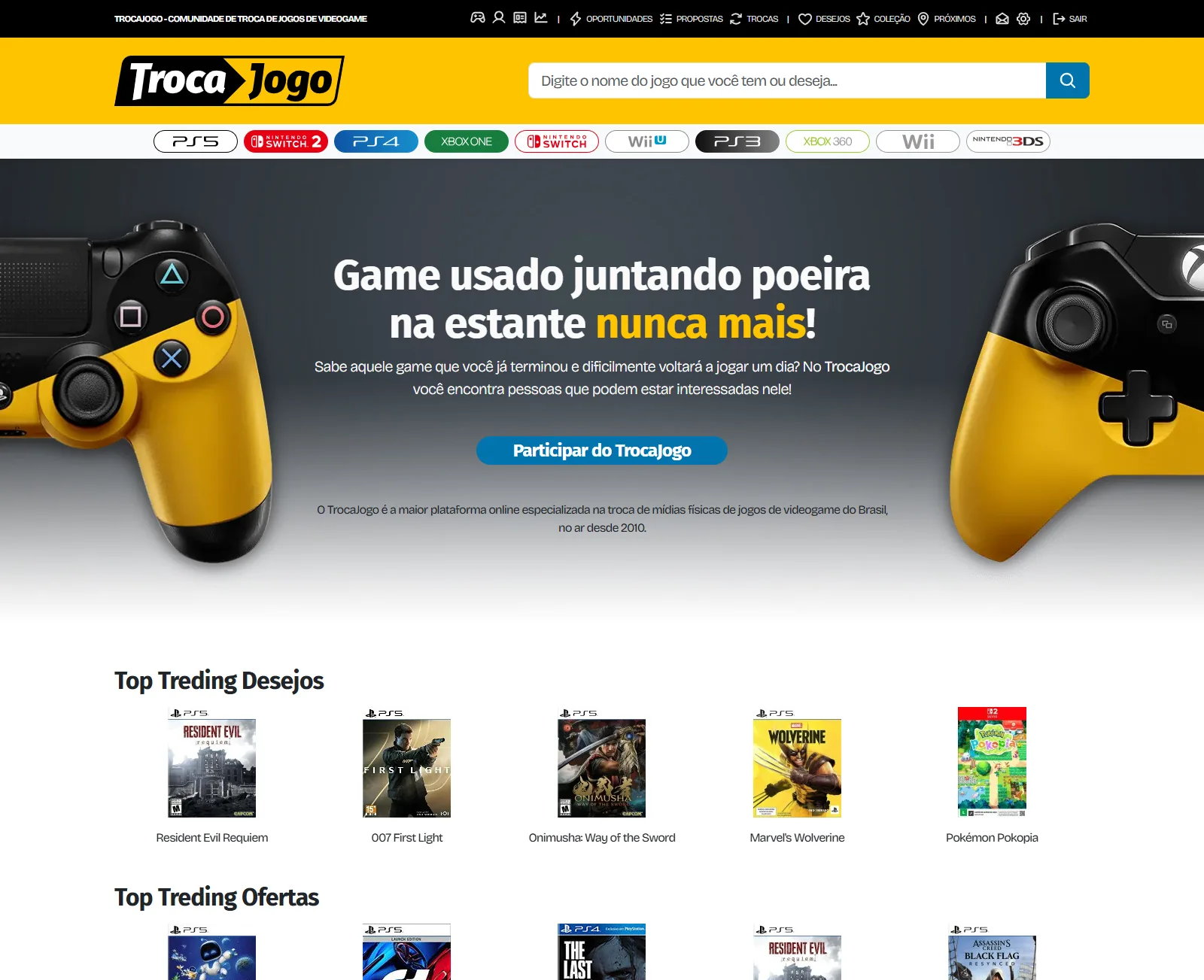 TrocaJogo